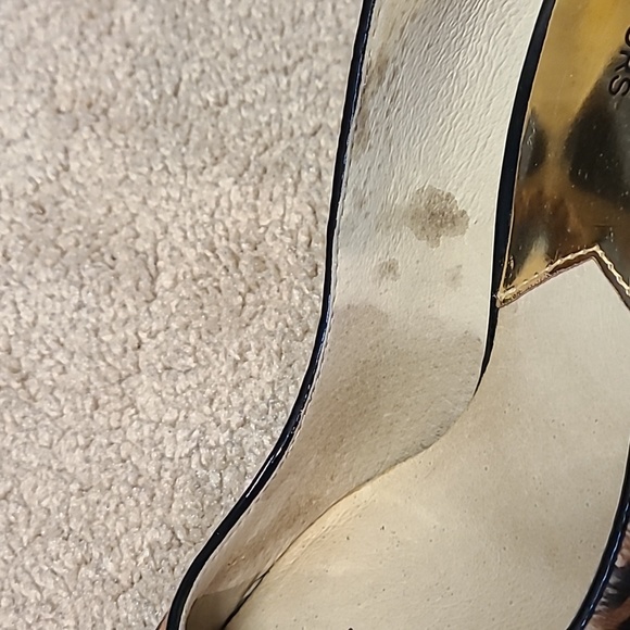 Michael Kors Leopard Dyed Cowhide High Heels - Picture 10 of 11